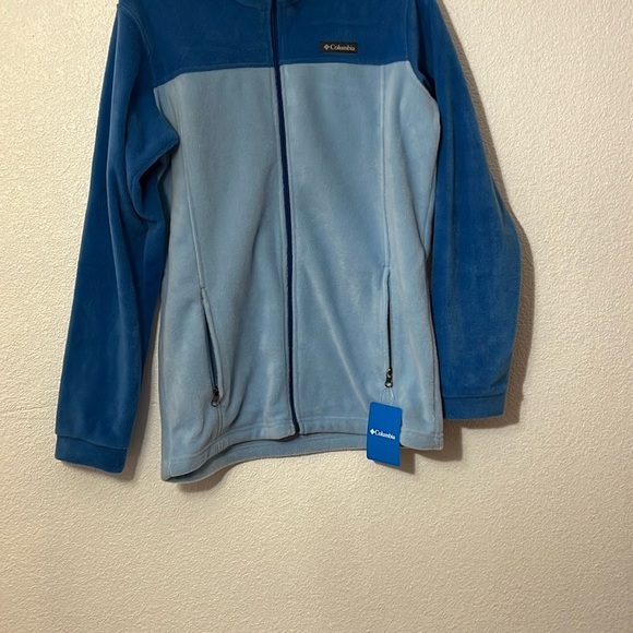 Columbia Kids Blue Fleece Jacket - Picture 3 of 14